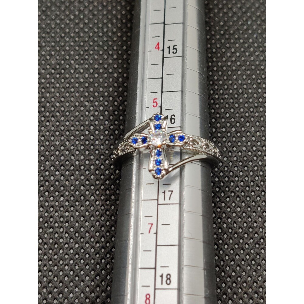 Sterling Silver Cross Ring